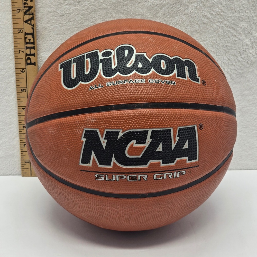 Wilson NCAA Super Grip Basketball Official Size 29.5" Indoor Outdoor Size‎ 7